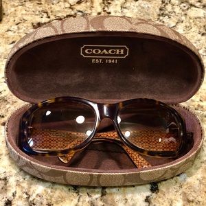 Coach Lauren Sunglasses in Tortoise